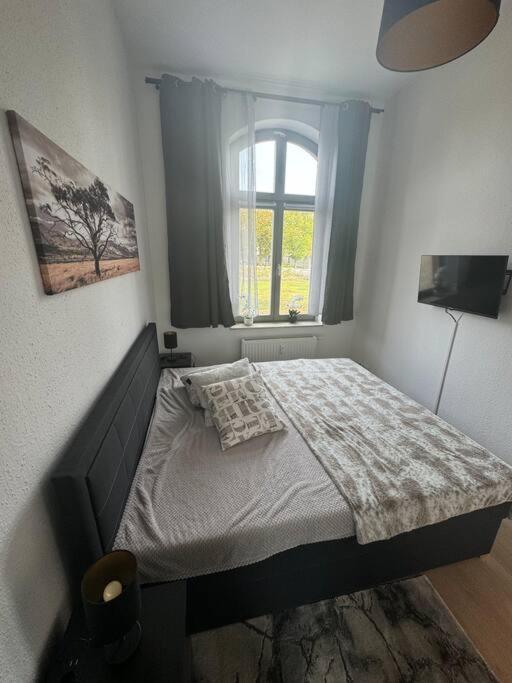 Apartment Mit Parkplatz Und Wifi Magdeburg Exterior photo